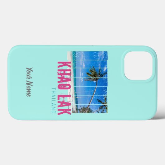 カオラックファンンガタイランドヴィンテージビーチ土産 Case-Mate iPhoneケース (裏面 (横))