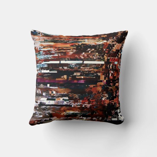 カオ芸術的ス抽象芸術アート装飾用クッション クッション (裏面)