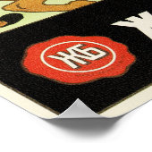 カカオの強さは栄養ロシア飲料 ポスター (角)