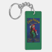 カカオのPoulainのヴィンテージPosterEurope キーホルダー (正面左)