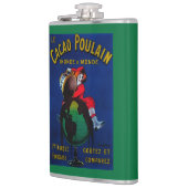 カカオのPoulainのヴィンテージPosterEurope フラスク (左)