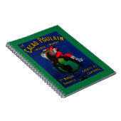 カカオポランヴィンテージポスターヨーロッパ ノートブック (右側)