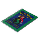 カカオポランヴィンテージポスターヨーロッパ ノートブック (左側)