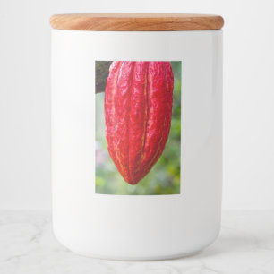 カカオ・ポッド・レッド フードラベル