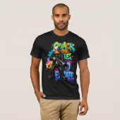 カカクオア... 面白いアヒルのキャラクターTシャツ Tシャツ (正面フル)