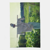 カカシロウインガーデンフィールド   キッチンタオル (縦)