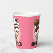 カカスタムラーアイスクリームラバー 紙コップ (右)