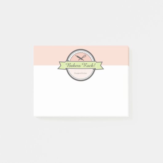 カカスタムラーベーカ転がリーのピンウイスクベーキング ポストイット (正面)