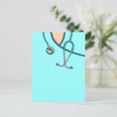 カカスタムラー医療用スクラブ ポストカード (スタンド正面)