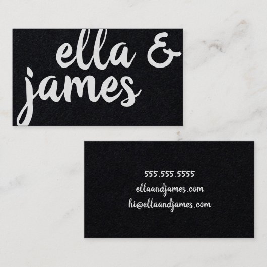 カカスタムービーとミニはっきりしたマリストの名刺 名刺 (正面/裏面)