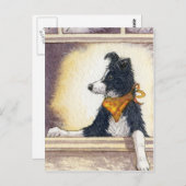 カカッコいいウボー保イが注意深く目を… ポストカード (正面/裏面)