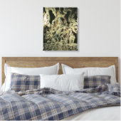 カカティヤ王朝シヴァ・ナタラジャとリンテル キャンバスプリント (インサイチュ (寝室))