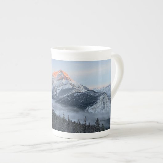 カカデマウンテンボーン中国マグ ボーンチャイナマグカップ (正面右)