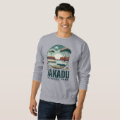 カカドゥ国立公園オーストラリア スウェットシャツ (正面フル)