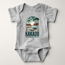 カカドゥ国立公園オーストラリア ベビーボディスーツ