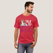 カカドゥ鳥の動物園 楽しい Tシャツ (正面フル)