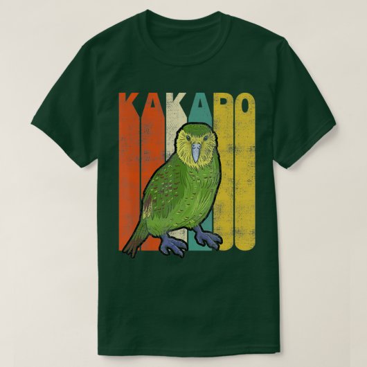 カカポレトオウム Tシャツ (デザイン正面)