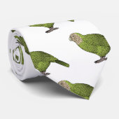 カカポ鳥まんがイラストレーション ネクタイ (ロール)