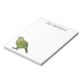カカポ鳥まんがイラストレーション ノートパッド (回転)