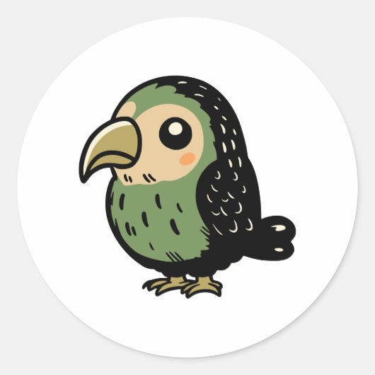 カカポ ラウンドシール (正面)
