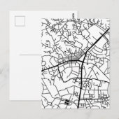 カカメガ ケニア 市街地図 ポストカード (正面/裏面)