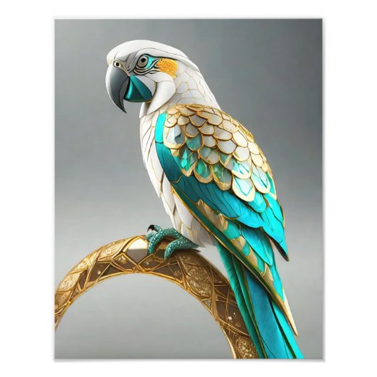 カカモトゥパロットアイランドコンチネンタルビーレムリア フォトプリント            (正面)