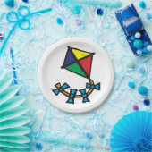 カカラフルイト ペーパープレート (パーティー)