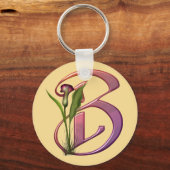 カカラフルライニシャルB キーホルダー (正面)