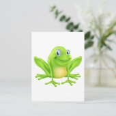 カガエルキャラクター ポストカード (スタンド正面)