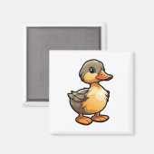 カガモイラストレーション マグネット (正面/裏面)