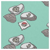 カキおよびSaltines ファブリック (クローズアップ)