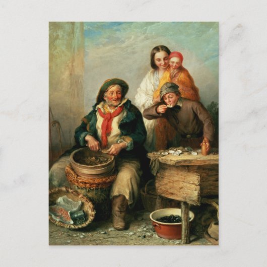 カキか? ポストカード (正面)