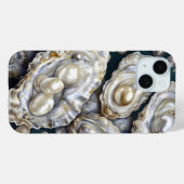 カキとパールの伝統的なケースメイトiPhoneケース Case-Mate iPhoneケース (裏面 (横))