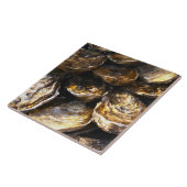 カキのプレート。 タイル (側面)