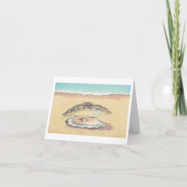 カキのメッセージカード カード