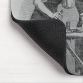 カキの停止 マウスパッド (コーナー)