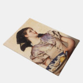 カキの女の子（Karl Gussow著） ドアマット (アングル)