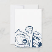 カキの続きRSVPのカード最終 出欠カード (裏面)