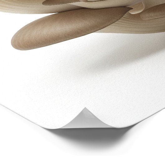 カキの群れ ポスター (角)