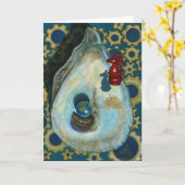 カキの騎士 カード (黄色い花)