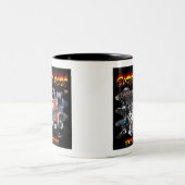 カキは2007年のAnacortesをWA走ります ツートーンマグカップ (中央)