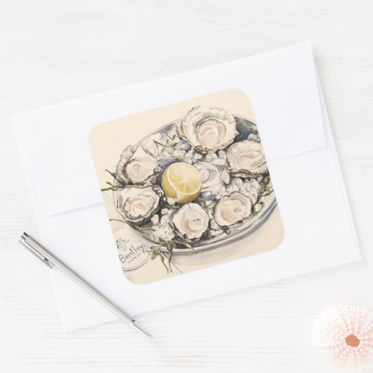 カキプレート2012 スクエアシール (封筒)