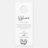 カキ白黒シーフディスターズ結婚ズ ドアノブサイン (裏面)