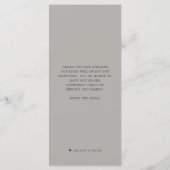 カキ真珠パーティー|グレーテーマ メニュー (裏面)