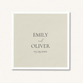 カキ結婚貝 スタンダードカクテルナプキン