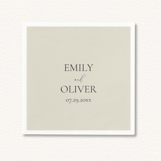 カキ結婚貝 スタンダードカクテルナプキン