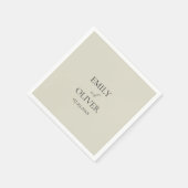 カキ結婚貝 スタンダードカクテルナプキン (角)