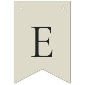 カキ結婚貝 バンティングフラッグ (第1の旗)