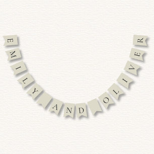 カキ結婚貝 バンティングフラッグ