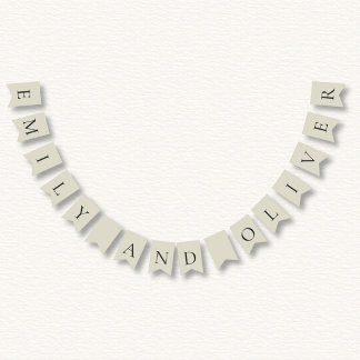 カキ結婚貝 バンティングフラッグ